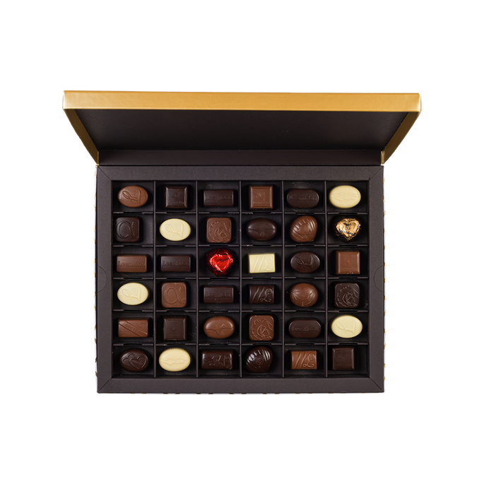 Leonidas 2025 : Heritage Deluxe Gold - 72 pcs