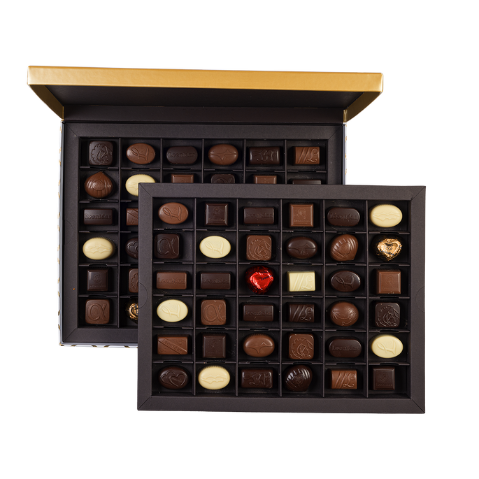 Leonidas 2025 : Heritage Deluxe Gold - 72 pcs