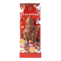 Sinterklaaspakket M met Sinterklaasfiguur in melkchocolade, transparante vierkante productafbeelding