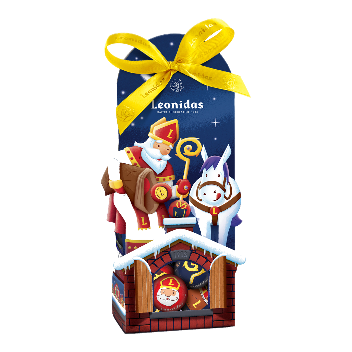 Sinterklaaspakket S, transparante vierkante productafbeelding